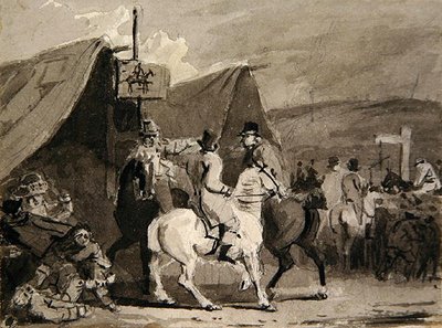 Figures on Horses by Luke Clennell