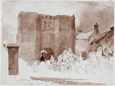 Hotspur Tower, Alnwick by Luke Clennell