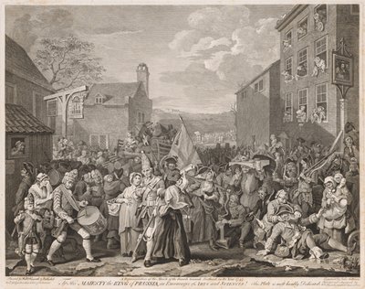 March to Finchley in the Year 1746 (After Hogarth) by Luke Sullivan