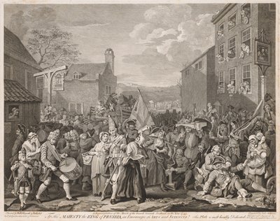 March to Finchley in the Year 1746 (After Hogarth) by Luke Sullivan