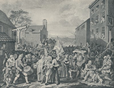The March of the Guards Towards Scotland, 1745 by Luke Sullivan