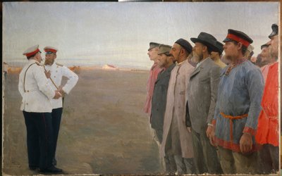 The Recruitment by Lukjan Vasilievich Popov