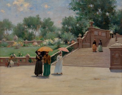In the Park by Luther Emerson van Gorder