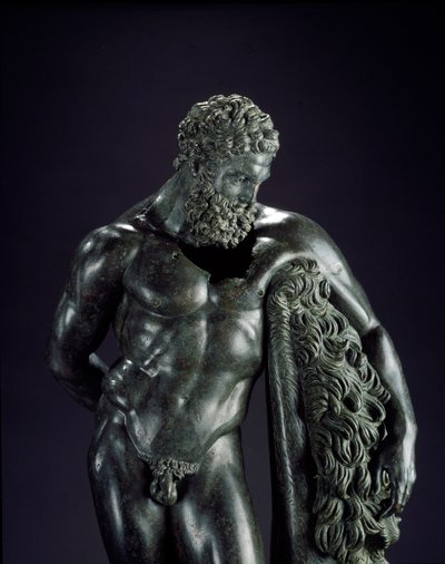 Heracles at Rest (Detail) by Lysippos (attributed to)