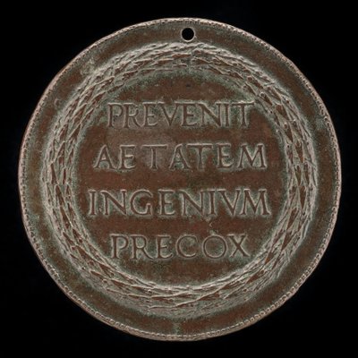 Inscription in a Wreath by Lysippus Junior