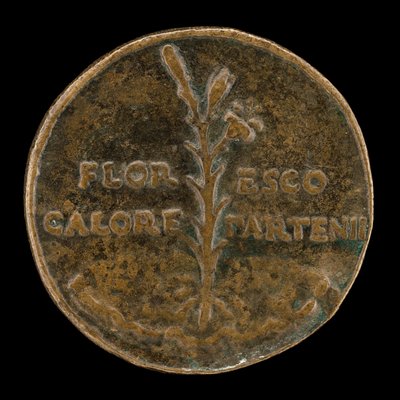 Lily and Inscription [reverse] by Lysippus Junior