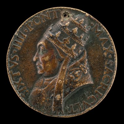 Sixtus IV Francesco della Rovere, Pope 1471 [obverse] by Lysippus Junior
