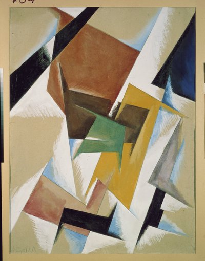 Composition by Lyubov Sergeevna Popova