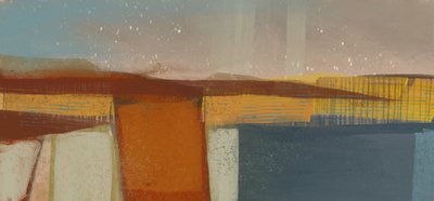 Abstract Desert Horizon by MANSI SAXENA