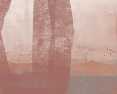 Dusty Horizon Abstract by MANSI SAXENA