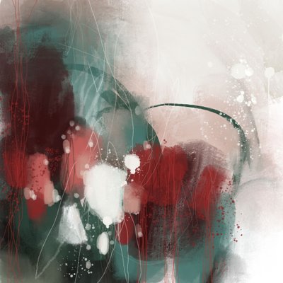 Dynamic Crimson Flow by MANSI SAXENA