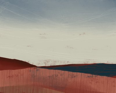 Red Earth Blue Sky by MANSI SAXENA
