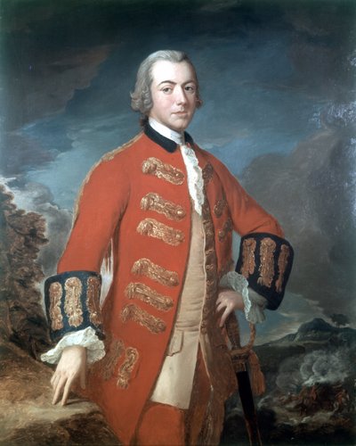 Captain Henry Clinton, First Regiment of Foot Guards by M.L Saunders