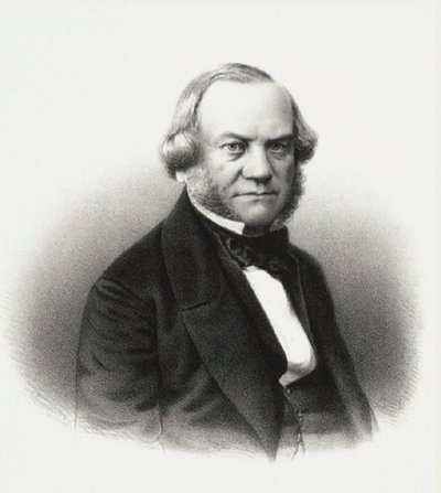 Portrait of the Director of the Imperial Theaters Alexander Mikhaylovich Gedeonov by M. Baryshev