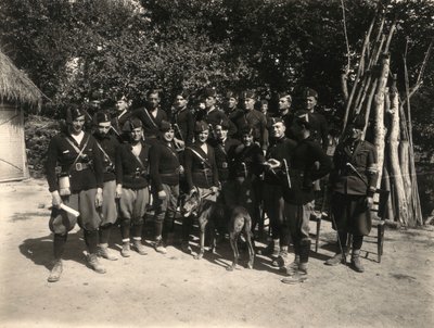 Album "MVSN- Blackshirts": Militia group with dagger model 20 years by M. Borchi