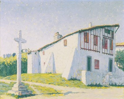 Bisque House, St. Jean de Luz, France by M. Evelyn McCormick