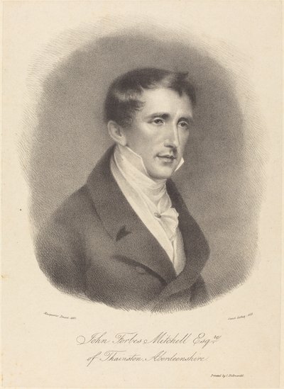 John Forbes Mitchell by M. Gauci after John James Masquerier