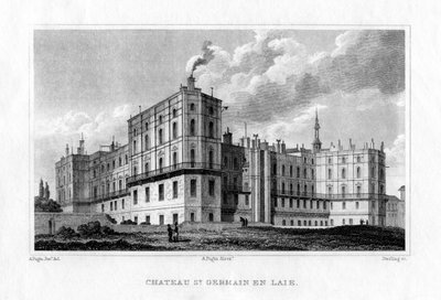 Chateau de Saint Germain en Laye, Paris by M. J. Starling