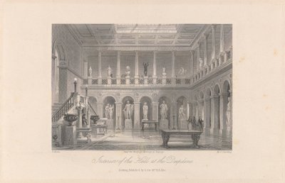 Interior of the Hall at the Deepdene by M. J. Starling