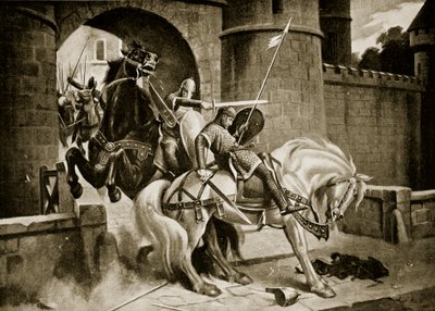 The Combat Between William and Robert at Gerberoy by M. Mackinlay