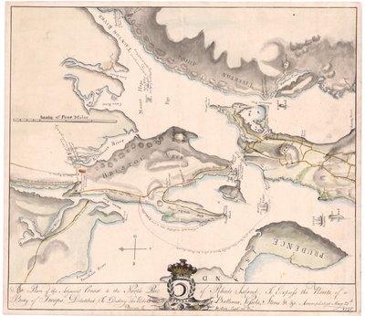 A Plan of Rhode Island by Seix by M. Seix