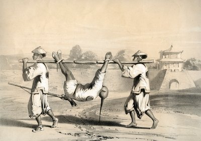 Sketch from the wall on the morning after the grand attack, China, c1860 by M and N Hanhart