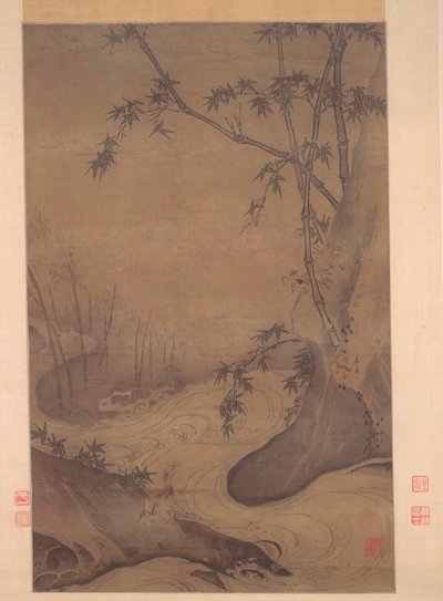 Bamboo and Ducks by a Rushing Stream, 1127-1279 by Ma Yüan