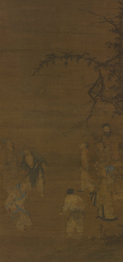 The Football Players, late 1100s-early 1200s by Ma Yüan