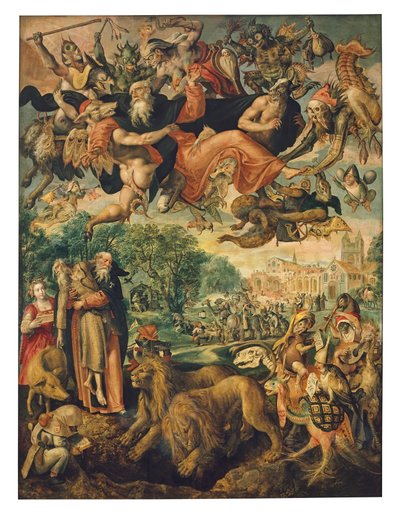 The Temptation of Saint Antonio by Maarten de Vos