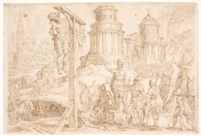 The Destruction of Ai and the Hanging of the King by Maarten van Heemskerck