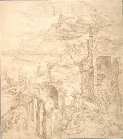 An Allegory on the Force of Faith by Maarten van Heemskerck