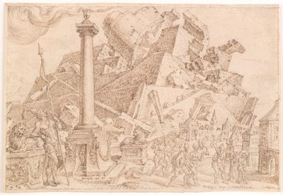 The Destruction of the Tower of Babel by Maarten van Heemskerck