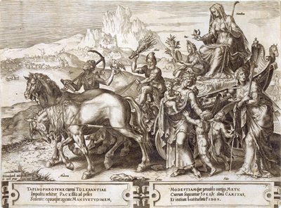 Humility, plate 7 from 