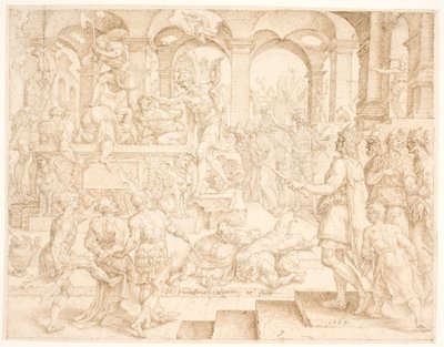 Josiah Commands All the Priests of the High Places to be Killed by Maarten van Heemskerck