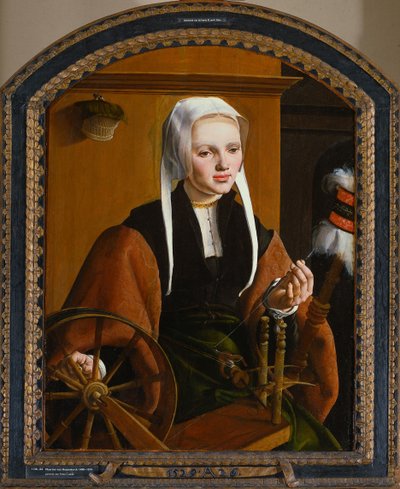Portrait of a Young Lady, 1529 by Maarten van Heemskerck
