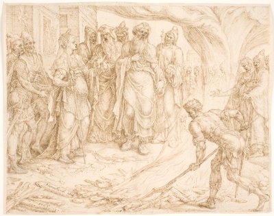 Tamar Making Herself Known by Maarten van Heemskerck