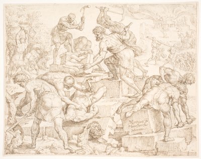 The Destruction of the Altar of Baal by Maarten van Heemskerck