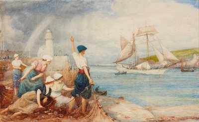 Return of a Whaler by Macbeth Robert Walker