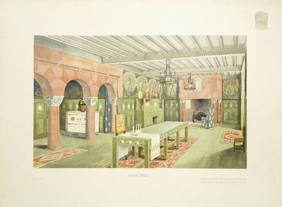 Dining Room, Isle of Man by Mackay Hugh (after) Baillie Scott