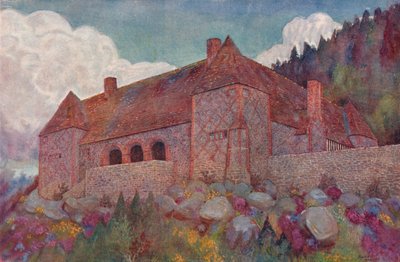 A House in Poland: View from the South-East by Mackay Hugh Baillie Scott