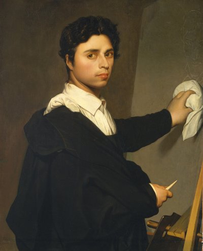 Ingres as a Young Man by Madame Gustave Hequet
