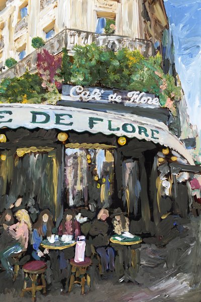 Café De Flore by Madeleine Gross