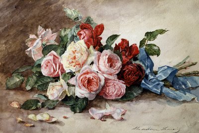 Bouquet of Roses by Madeleine Lemaire