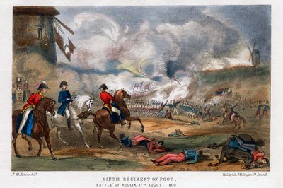 Ninth Regiment of Foot, Battle of Roleia, Portugal by Madeley