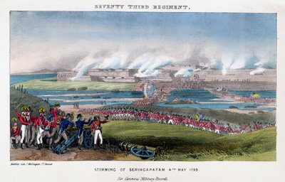 Seventy-third Regiment, Storming of Seringapatam, India, 4th May 1799 by Madeley