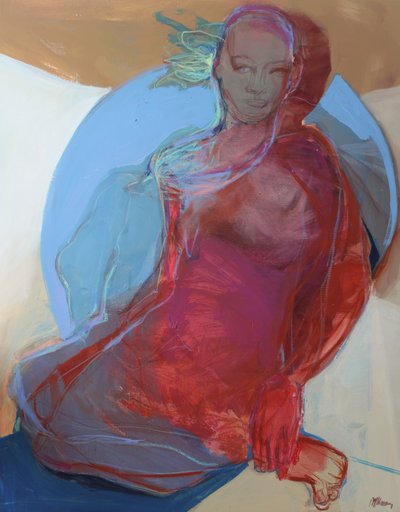 Revealed To Herself, 2025 by Madgalena Morey