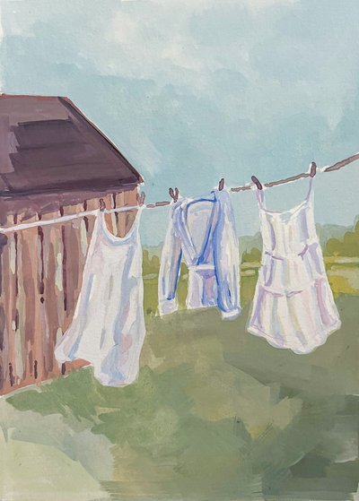 Summer Laundry Day by Madison Phipps