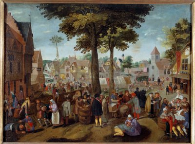 Flemish Fair by Maerten van Cleve