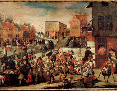The cripples by Maerten van Cleve