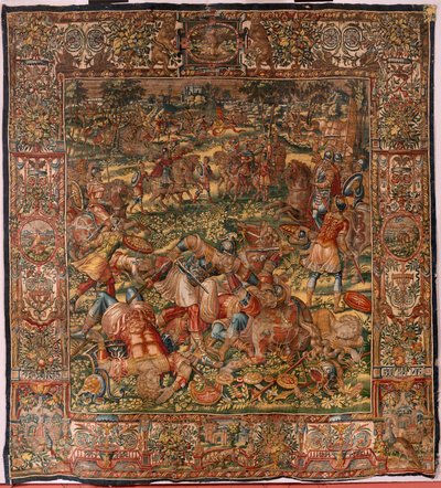 The Defeat of the Midianites (Flemish Tapestry) by Maerten van Heemskerck